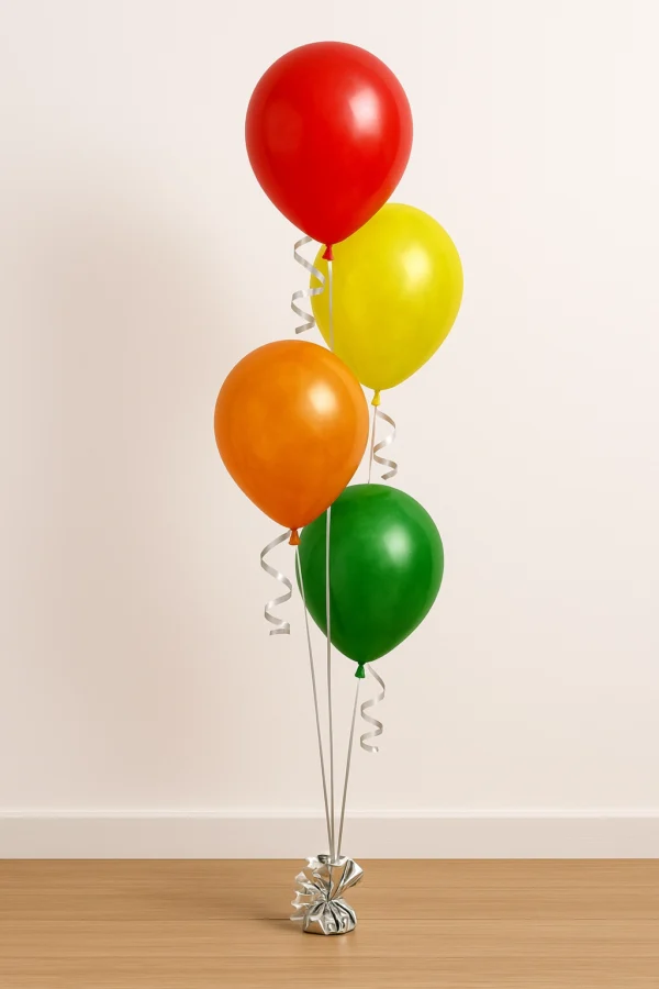 Decorative Centerpiece 4 Latex Balloon